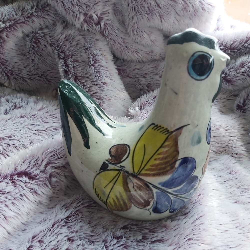 🐔SIGNED MEXICAN ROOSTER/HANDMADE IN MEXICO - Picture 2 of 4